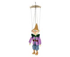ABA 20 cm Holz Zwerg Dopey Marionette Spielzeug (Mehrfarbig)