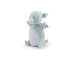 Trudi 18280 Schmusetuch Drachen Handpuppe für Baby, Grün, S