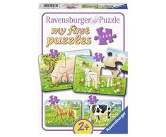 Ravensburger 07077 07077-my First Puzzles: Unsere Lieblingstiere- Kinderpuzzle