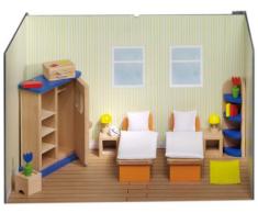 Goki 51745 - Puppenmöbel Schlafzimmer