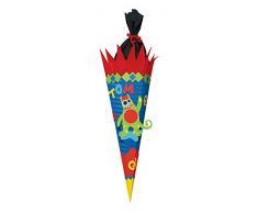 Ursus 9850014 - Schultüten Bastelset Monster, 6-eckig, 68 cm, bunt