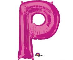 Amscan International 3543201 Buchstabe P Folienballon, Pink