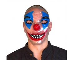Folat 1 Transparente Clown Maske Fasching Karneval Halloween KOSTÜM ZUBEHÖR