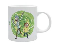 ABYstyle Marvel Rick And Morty Portal Tasse für Adulti, ABYMUG387