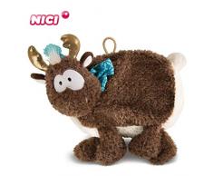 NICI Wärmflasche Rentier Reny Heart 0,5 L – Kuscheltier Wärmflasche Rentier – Flauschiges Wärmekissen Rentier – Kuscheliges Wärmetier ab 10 Monaten – Wärmeflasche Tier – Plüschtier Bettflasche – 44128