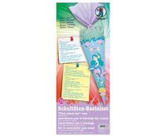 Schultüten Bastelset, Nixe, 6-eckig, ca. 68 cm