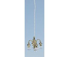 Rulke rulke012547 12 V Gold Kronleuchter Lüster Hängeleuchte