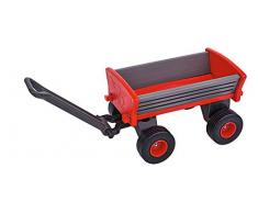 BIG Spielwarenfabrik 800056602 - BIG Peppy Handwagen, Bollerwagen, ab 3 Jahren, Transportwagen, große Ladefläche