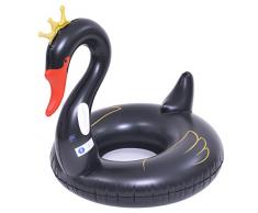 Jilong Aufblasbarer Sessel Schwan, Farbe Schwarz, 37401