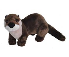 Wild Republic 10879 Plüsch Fisch Otter, Cuddlekins Kuscheltier, Plüschtier, 20 cm