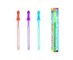 Toi-Toys – Big Stick Magische Karte 4 Sortiert Seifenblasen, 61013z, Mehrfarbig