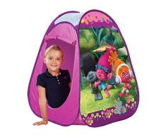 John 78144 - Pop Up Spielzelt Trolls - ca. 75 x 75 x 90 cm - Schneller und einfacher Auf- & Abbau