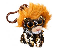 TY 35310 Regal Lion Paillettenclip, Braun, SMALL