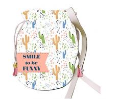 ARTEMODEL- Lockenbeutel Kaktus Smile, Mehrfarbig (1)