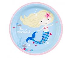 amscan 9903030 Be a Mermaid Teller, Mehrfarbig, 23 cm