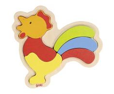 GOKI Holzpuzzle GOKIGallo, Puzzle, Mehrfarbig (1)
