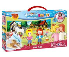 Craze 12192 Bügelperlen ohne Bügeln Splash Beadys Bibi und Tina Fun Set, mit Perlen und Zubehör, bunt gemischt