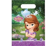 Procos Disney Sofia die Erste 95 Party Dekoration Partytüten 6 CT
