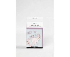 Creativ Company Bastelset Im Meer zum Verzieren von Stanz-Magneten mit vorgedruckten Motiven - 1Set