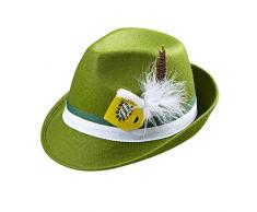 Widmann - Bayernhut mit Deko Federn und Bierkrug