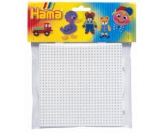 Stiftplatten für Midi Perlen, Kreis und Viereck, 2er Set