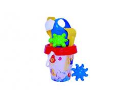 ADRIATIC 16 x 31 cm Beach Toys transparent Eimer mit eine Gießkanne