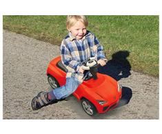 Jamara 460215 - Rutscher Lamborghini Urus rot – Kippschutz, Flüsterreifen, echte Scheinwerferattrappen, Kunstledersitz, Hupe am griffigen Lenkrad, offiziell lizenziert, wertige Verarbeitung