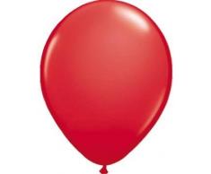 Folat 08086 Ballons Rubinrot-100 Stück, Rot
