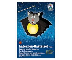 Ursus 18700013 - Laternen Bastelset Fledermaus, ca. 21,8 x 31 x 10,3 cm