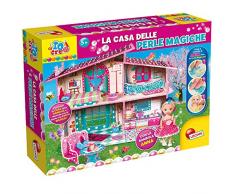 Liscianigiochi-io Creo Puppenhaus mit magischen Perlen, Mehrfarbig, 68852