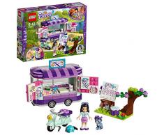 LEGO Friends 41332 - Emmas rollender Kunstkiosk, Cooles Kinderspielzeug