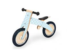 Pinolino Laufrad Fridolin, Laufrad Holz, unplattbare Bereifung, umbaubar vom Chopper zum Laufrad, für Kinder ab 2 J., mint