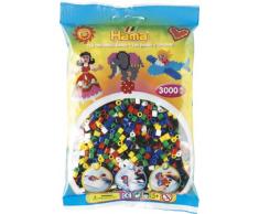 Hama 201-66 Bügelperlen, 3000 Stück, primair