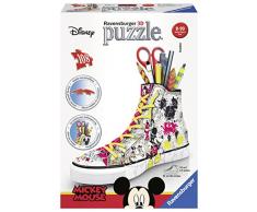 Ravensburger - 3D Puzzle Sneaker Stiftehalter Disney Micky Maus Mehrfarbig
