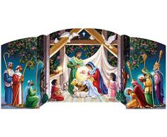 Vermont Christmas Company Besuch der Krippe Freistehender Adventskalender