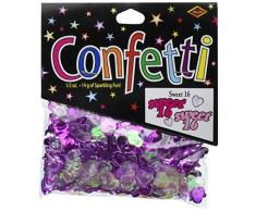 Beistle CN070 Konfetti Sweet 16