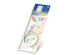 Ursus 7400000 - Laternen Bastelset, Einhorn, ca. 15,3 x 15,3 x 20 cm
