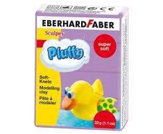 Eberhard Faber 571437 - Super Soft Knete Pluffy, 32 g, lila