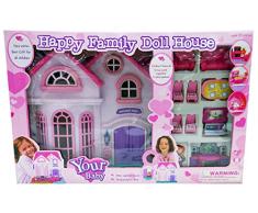 Kidz Corner Puppenhaus, Mehrfarbig, 438320