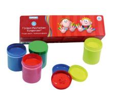 Toppoint 28163 - Fingerfarben im Topf, 4 Dosen