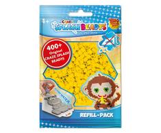 CRAZE SPLASH BEADYS Refill-Pack Ersatzperlen gelb yellow Steckperlen Nachfüllset Bügelperlen ohne Bügeln 11485