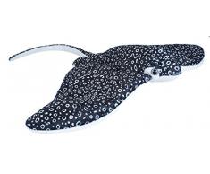 Wild Republic 22470 224702 Plüsch Adlerrochen, Cuddlekins Kuscheltier, Plüschtier 30 cm, blau-weiß