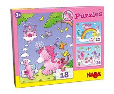 HABA 300299 - Puzzles Einhorn Glitzerglück