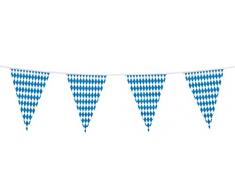 Boland 54217 Wimpelkette Bayern, Blau/Weiß