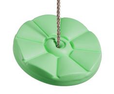 Ultrakidz 331900000147 Schaukelsitz, Schaukelteller Blume, Tellerschaukel aus wetterfestem Kunststoff, höhenverstellbar, ideal als Outdoor Baumschaukel oder Einzelschaukel für den eigenen Spielplatz