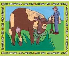 Ravensburger - Malen nach Zahlen 28735 - Buntes Farmleben, Malen nach Zahlen, Serie Junior