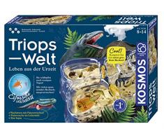 KOSMOS 633073 - Triops-Welt. Leben aus der Urzeit. Urzeitkrebse erforschen. Komplett-Set mit extra großem Becken. Experimentierkasten.