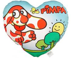 PIMPA Plüsch Kissen Herz 38 cm