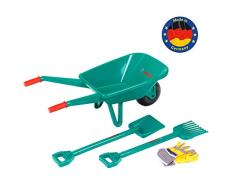 Theo Klein 2752 - BOSCH Gartenset mit Schubkarre, 4-teilig, Spielzeug