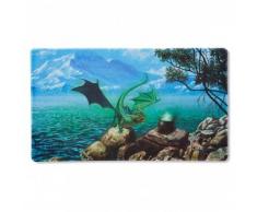 Arcane Tinmen ApS ART21525 - Dragon Shield: Spielmatte Matte Mint Dragon Bayagan